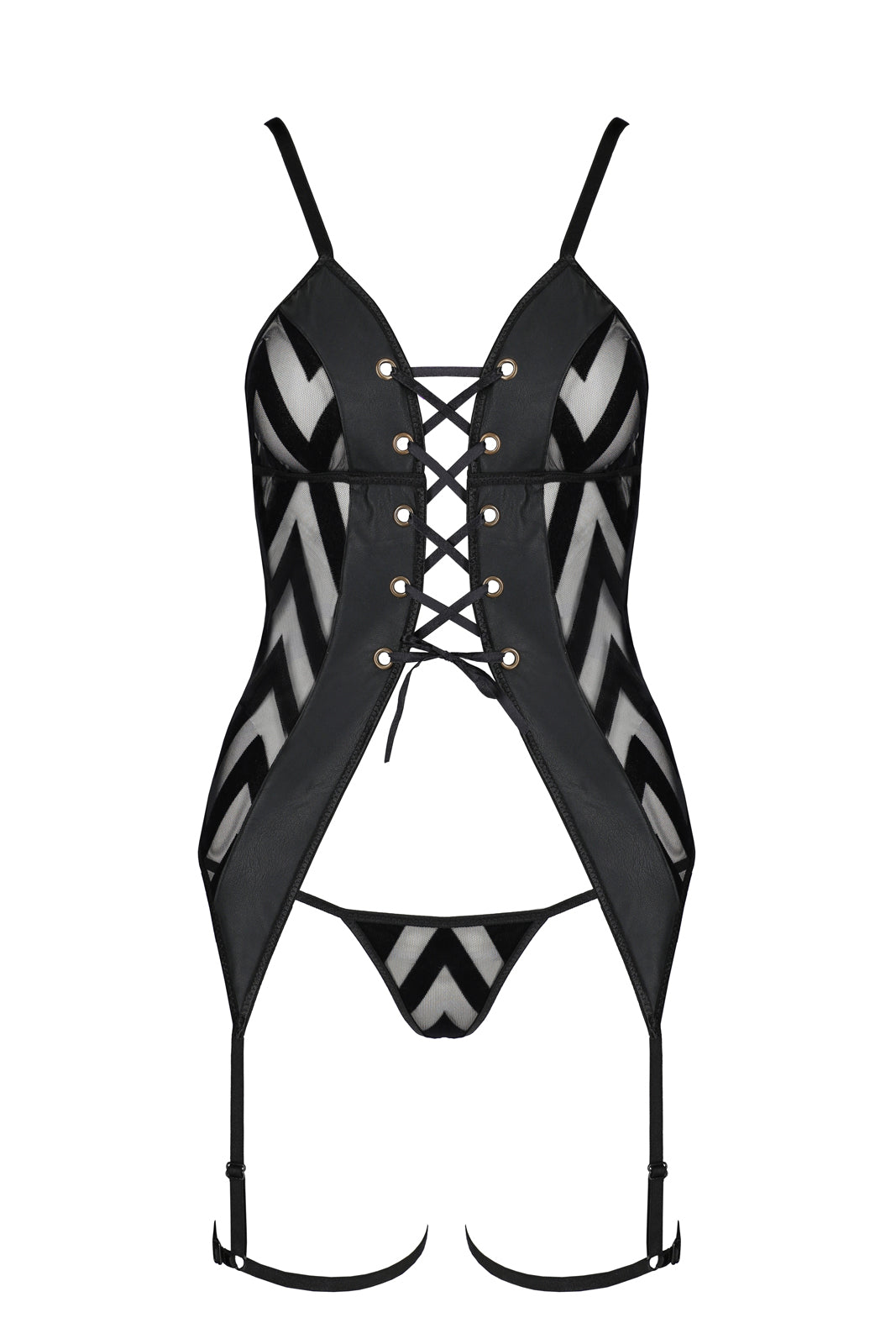 PE Angelica Korsett & String