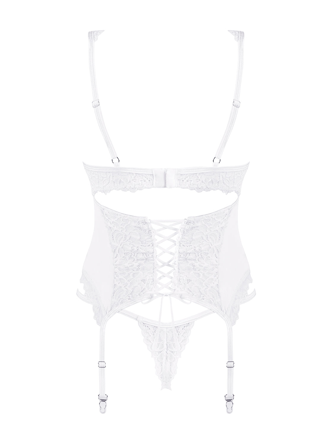 OB Amor Blanco Korsett & String